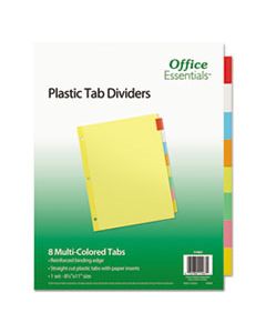 AVE11467 PLASTIC INSERTABLE DIVIDERS, 8-TAB, LETTER