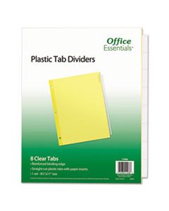AVE11468 PLASTIC INSERTABLE DIVIDERS, 8-TAB, LETTER