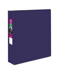 AVE27551 DURABLE NON-VIEW BINDER WITH DURAHINGE AND SLANT RINGS, 3 RINGS, 2" CAPACITY, 11 X 8.5, BLUE