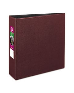AVE27652 DURABLE NON-VIEW BINDER WITH DURAHINGE AND SLANT RINGS, 3 RINGS, 3" CAPACITY, 11 X 8.5, BURGUNDY