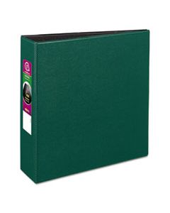 AVE27653 DURABLE NON-VIEW BINDER WITH DURAHINGE AND SLANT RINGS, 3 RINGS, 3" CAPACITY, 11 X 8.5, GREEN