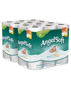 GPC7791702 DOUBLE-ROLL BATHROOM TISSUE, SEPTIC SAFE, 2-PLY, WHITE, 264 SHEETS/ROLL, 18/PACK, 2 PACKS/CARTON
