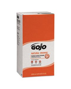 GOJ7556 NATURAL ORANGE PUMICE HAND CLEANER REFILL, CITRUS SCENT, 5000 ML, 2/CARTON