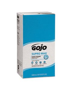 GOJ7572 SUPRO MAX HAND CLEANER REFILL, 5000 ML, FLORAL SCENT, BEIGE, 2/CARTON