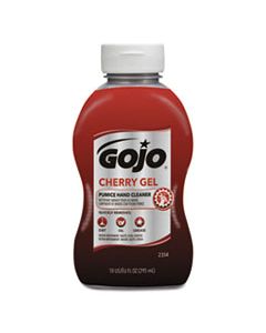 GOJ235408 CHERRY GEL PUMICE HAND CLEANER, 10 OZ BOTTLE, 8/CARTON