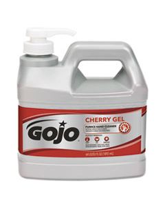 GOJ235604CT CHERRY GEL PUMICE HAND CLEANER, 1/2 GAL BOTTLE, 4/CARTON