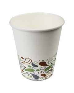 BWKDEER8HCUP DEERFIELD PRINTED PAPER HOT CUPS, 8 OZ, 20 CUPS/SLEEVE, 50 SLEEVES/CARTON