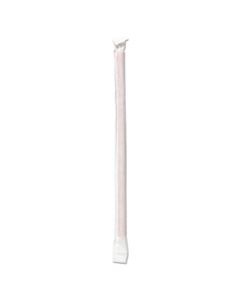 BWKGSTW775R WRAPPED GIANT STRAWS, 7 3/4", RED, 2000/CARTON