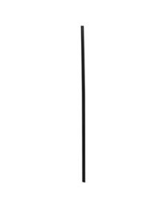 BWKSLSTUBL COCKTAIL STRAWS, 8", BLACK, 5000/CARTON