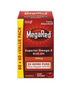 MEG95330EA OMEGA-3 KRILL OIL SOFTGEL, 120/BOTTLE