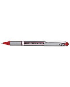 PENBL27B ENERGEL NV STICK GEL PEN, 0.7MM METAL TIP, RED INK/BARREL, DOZEN