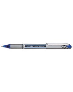 PENBL27C ENERGEL NV STICK GEL PEN, 0.7MM METAL TIP, BLUE INK/BARREL, DOZEN