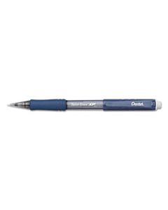 PENQE417C TWIST-ERASE EXPRESS MECHANICAL PENCIL, 0.7 MM, HB (#2.5), BLACK LEAD, BLUE BARREL, DOZEN