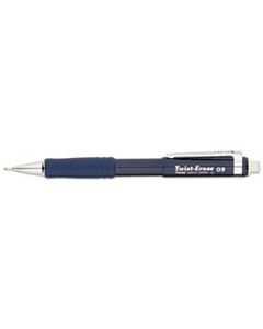 PENQE519C TWIST-ERASE III MECHANICAL PENCIL, 0.9 MM, HB (#2.5), BLACK LEAD, BLUE BARREL