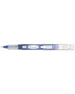 PENSD98C FINITO! STICK POROUS POINT PEN, EXTRA-FINE 0.4MM, BLUE INK, BLUE/SILVER BARREL