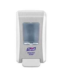 GOJ523006 FMX-20 SOAP PUSH-STYLE DISPENSER, 2000 ML, 4.68" X 6.6" X 11.66", WHITE, 6/CARTON