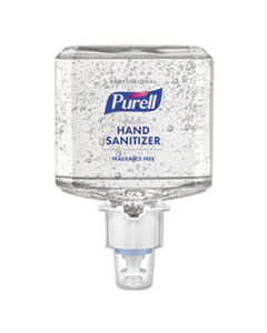 GOJ506002 PROFESSIONAL ADVANCED HAND SANITIZER FRAGRANCE FREE GEL, FOR ES4 DISPENSER, 2/CT