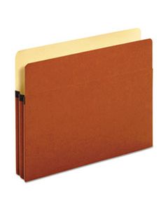 UNV15141 REDROPE EXPANDING FILE POCKETS, 1.75" EXPANSION, LETTER SIZE, REDROPE, 25/BOX