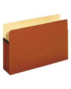 UNV15161 REDROPE EXPANDING FILE POCKETS, 3.5" EXPANSION, LEGAL SIZE, REDROPE, 25/BOX