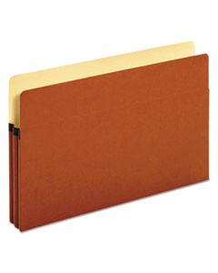 UNV15242 REDROPE EXPANDING FILE POCKETS, 1.75" EXPANSION, LEGAL SIZE, REDROPE, 25/BOX