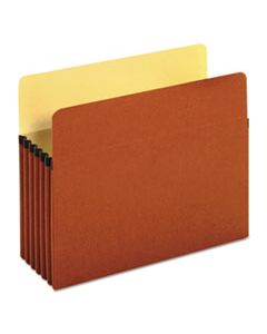 UNV15262 REDROPE EXPANDING FILE POCKETS, 5.25" EXPANSION, LETTER SIZE, REDROPE, 10/BOX