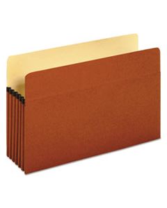 UNV15363 REDROPE EXPANDING FILE POCKETS, 5.25" EXPANSION, LEGAL SIZE, REDROPE, 10/BOX