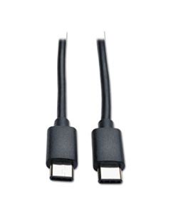 TRPU040006C USB 2.0 CABLE, USB TYPE-C (USB-C) TO USB TYPE-C (M/M), 3A, 6 FT
