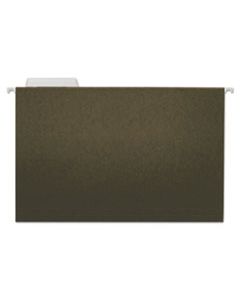 UNV14213 HANGING FILE FOLDERS, LEGAL SIZE, 1/3-CUT TAB, STANDARD GREEN, 25/BOX