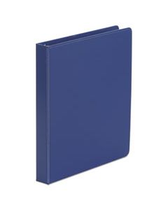 UNV31402 ECONOMY NON-VIEW ROUND RING BINDER, 3 RINGS, 1" CAPACITY, 11 X 8.5, ROYAL BLUE