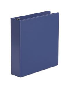 UNV34402 ECONOMY NON-VIEW ROUND RING BINDER, 3 RINGS, 2" CAPACITY, 11 X 8.5, ROYAL BLUE