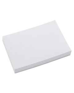 UNV47225 UNRULED INDEX CARDS, 4 X 6, WHITE, 500/PACK