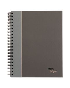 TOP25330 ROYALE WIREBOUND BUSINESS NOTEBOOK, COLLEGE, BLACK/GRAY, 8.25 X 5.88, 96 SHEETS