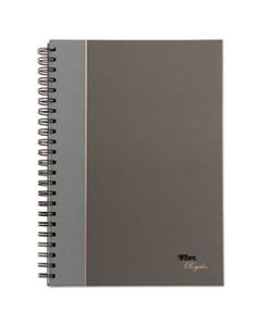 TOP25332 ROYALE WIREBOUND BUSINESS NOTEBOOK, COLLEGE, BLACK/GRAY, 11.75 X 8.25, 96 SHEETS