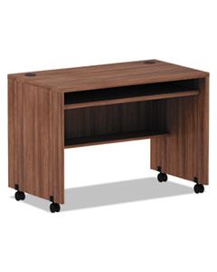 ALEVA204224WA ALERA VALENCIA SERIES MOBILE WORKSTATION DESK, 41.38W X 23.63D X 30H, MODERN WALNUT