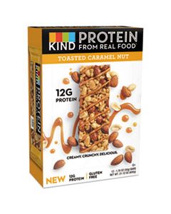 KND26041 PROTEIN BARS, TOASTED CARAMEL NUT, 1.76 OZ, 12/PACK
