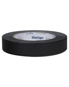 DUC240574 COLOR MASKING TAPE, 3" CORE, 0.94" X 60 YDS, BLACK