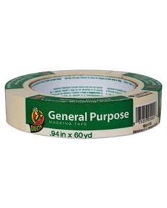 DUC284367 GENERAL PURPOSE MASKING TAPE, 3" CORE, 0.94" X 60 YDS, BEIGE, 36/PACK