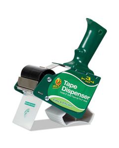 DUC1064012 EXTRA-WIDE PACKAGING TAPE DISPENSER, 3" CORE, GREEN