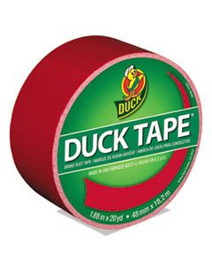 DUC1265014 COLORED DUCT TAPE, 3" CORE, 1.88" X 20 YDS, RED