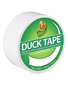 DUC1265015 COLORED DUCT TAPE, 3" CORE, 1.88" X 20 YDS, WHITE