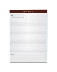 TOP77102 DOCKET GOLD PLANNING PAD, PROJECT NOTES/QUADRILLE RULE, 8.5 X 11.75, 40 SHEETS, 4/PACK