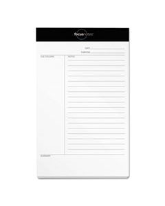 TOP77153 FOCUSNOTES LEGAL PAD, MEETING NOTES, 5 X 8, WHITE, 50 SHEETS