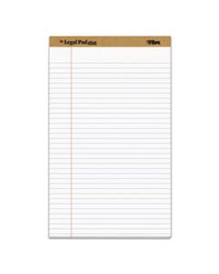 TOP71573 "THE LEGAL PAD" PERFORATED PADS, WIDE/LEGAL RULE, 8.5 X 14, WHITE, 50 SHEETS, DOZEN