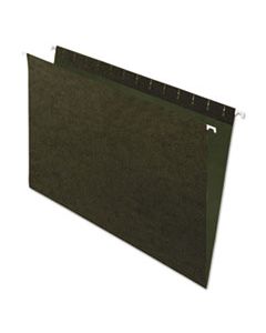 PFX81620 STANDARD GREEN HANGING FOLDERS, LEGAL SIZE, STRAIGHT TAB, STANDARD GREEN, 25/BOX