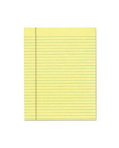 TOP7522 "THE LEGAL PAD" GLUE TOP PADS, WIDE/LEGAL RULE, 8.5 X 11, CANARY, 50 SHEETS, 12/PACK