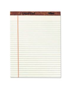 TOP7534 "THE LEGAL PAD" RULED PADS, WIDE/LEGAL RULE, 8.5 X 11.75, GREEN TINT, 50 SHEETS, DZ