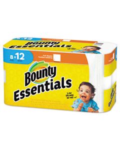 PGC74680 ESSENTIALS PAPER TOWELS, 2-PLY, 60 SHEETS/ROLL, 8 ROLLS/CARTON