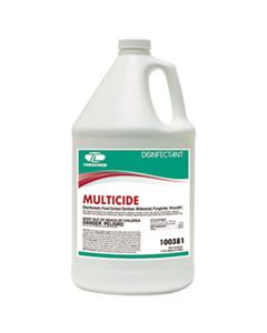 TOL3814 MULTICIDE DISINFECTANT, 1 GAL BOTTLE, UNSCENTED, 4/CARTON