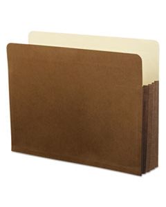 PFX35247 REDROPE WATERSHED EXPANDING FILE POCKETS, 3.5" EXPANSION, LETTER SIZE, REDROPE