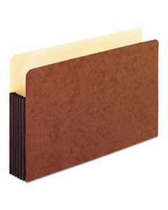 PFX35364 REDROPE WATERSHED EXPANDING FILE POCKETS, 5.25" EXPANSION, LEGAL SIZE, REDROPE